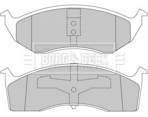 BORG & BECK Jarrupala, levyjarru BBP1465